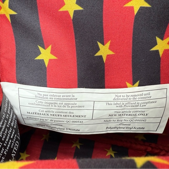 Loungefly Harry Potter Triwizard Tournament Mini Backpack Red/Black Hogwarts - Picture 11 of 16